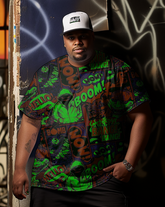 T-shirt à manches courtes grande taille pour homme